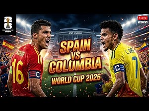 SPAIN VS COLOMBIA 🔥 Full Match Highlights & Crazy Goals | FIFA World Cup 2026