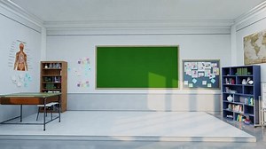 Animation Empty School University Classroom Big Stock Footage Video (100% Royalty-free) 3668525273 | Shutterstock