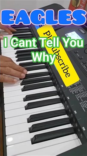 I can't Tell You Why - Eagles / Keyboard Cover