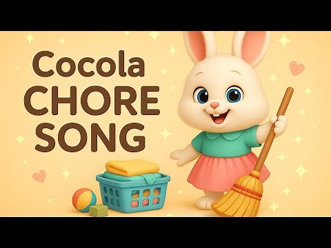 “Help with Chores Song | Fun & Catchy Kids Song | Learn to Clean Up with Cocola”