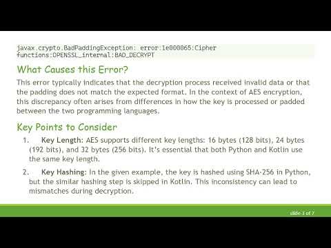 Python to Kotlin AES Communication: Resolving javax.crypto.BadPaddingException
