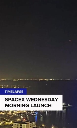 Awesome noctilucent cloud from this morning's SpaceX launch. This "jellyfish cloud" is visible when rockets launch just before sunrise and as they get up higher in the atmosphere they enter the sunlight. That light illuminates the gases. So cool! | Bobby Deskins