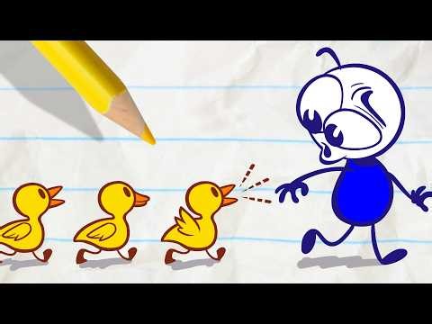 Goose Your Own Adventure | Pencilmation Cartoons!