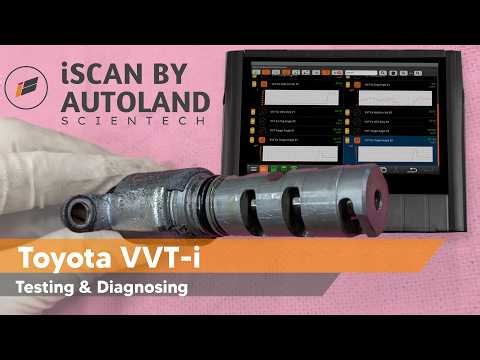 Diagnosing Toyota P0014 Camshaft Fault Without Replacing Parts - Diagnosis Using Live Data iSCAN NX