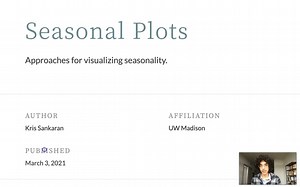 Week 6 [3] Seasonal Plots