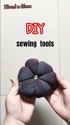 DIY sewing set/ How to make a pin cushion or organizer for sewing 🪡🧵#shorts #sewing#diyhacks#diy