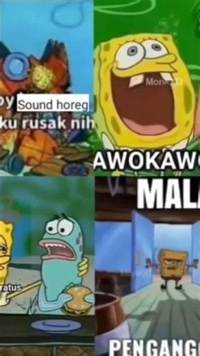 RANDOM SPONGEBOB STICKER COLLECTION