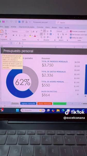Plantilla de Finanzas Personales en Excel