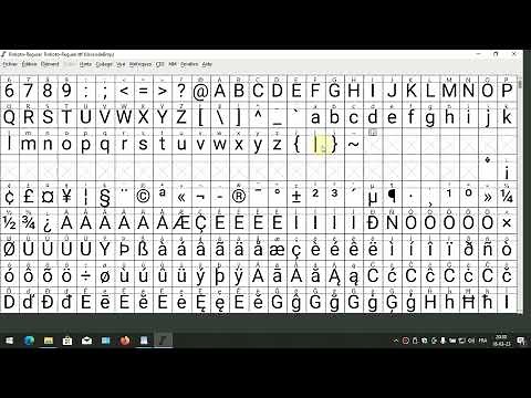 Changer un caractère ou une lettre dans une police avec Fontforge