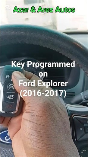 How To Program Key on Ford Explorer 2016-2017