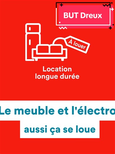 #electromenager #meuble #location #BUT #Dreux