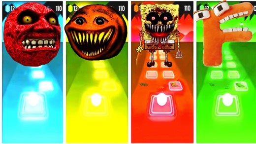 89K views · 746 reactions | Lunar Moon  Horror Annoying Orange  Slendybob  Alphabet Lore Crazy  Who is Best? | Hip Hop Gamer | Facebook