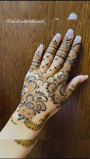 Beautiful mehndi designs for eid ✨🌸🎀 #mehndi #trending #viral #henna #ytshorts #mehndidesing