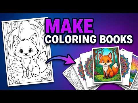 How to Make a Coloring Book in Kittl (Step-by-Step)