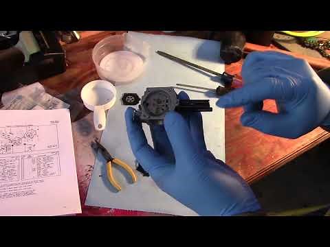 Walbro HDB carburetor rebuild