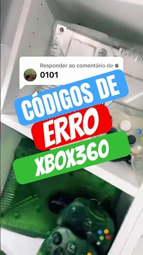 Do you know how to decipher Xbox 360 error codes? #game #playstation #myretrogames #xbox #gamer