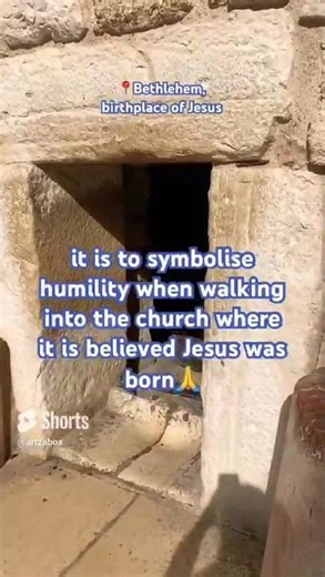🚪 Entering the Church of the Nativity | Why Is the Door So Small? 🇮🇱✨