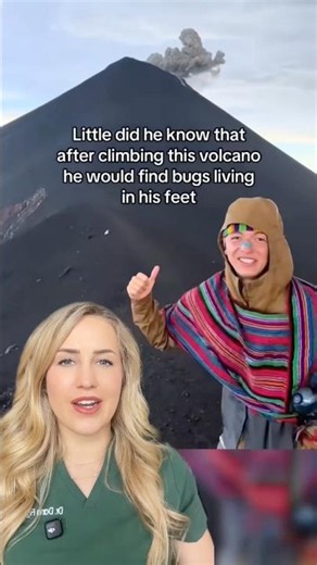 Doctor reacts: there’s bugs in his feet?!
