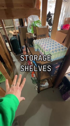 Transform Your Basement with Easy-to-Assemble Shelves