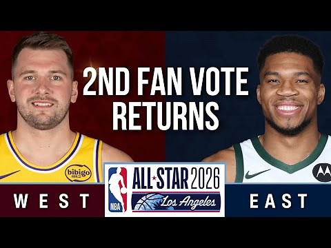 Official 2026 NBA All-Star Voting Results | 2ND Fan Vote Returns