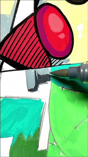 Creative Pikachu Halloween Art with Enmy Markers