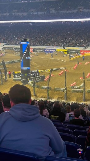 250 Main Event Start, Detroit Supercross 2025 #dirtbike #racing #motorcycle #supercross #sx #Detroit | The Moto Aftermath Show