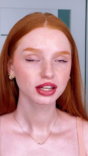 ASMR lifehack ginger makeup✨
