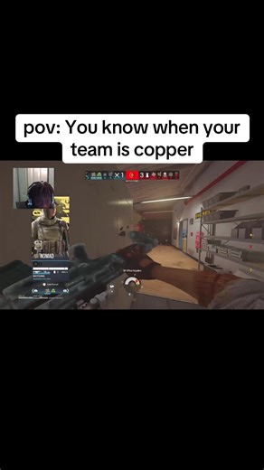 Oh yeah were hard stuck copper #fyp #siege #funny #viral | Rainbow Six Siege