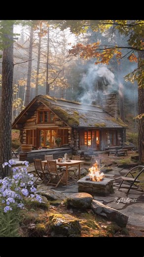 53K views · 8.7K reactions | Beautiful cabin  | Christmas & Nature Lovers By:Jy Roberts | Facebook