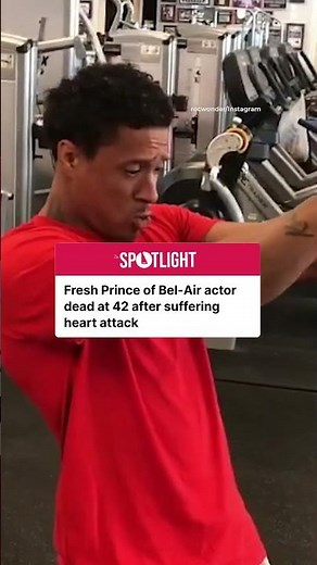 Fresh Prince of Bel-Air actor dead at 42 after suffering heart attack