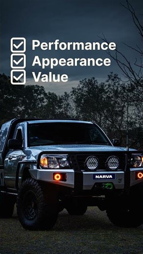 One Upgrade = Performance + Appearance + Value | Narva 4-Function 90mm Fog Lamp