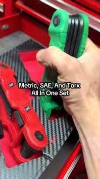 Sedy 34 Piece Folding Allen And Torx Key Set