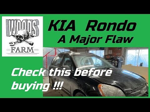 2007 Kia Rondo Sub-frame Problem