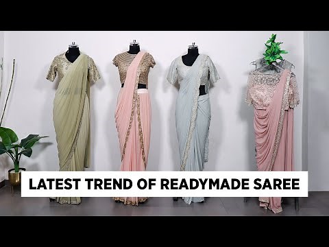Latest trend of Readymade Saree | Best Saree Collection | Designer saree