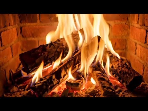 🔥 Fireplace Evenings of Serenity and Warmth: Burning Logs and Crackling Sounds for Pure Relaxation 🔥