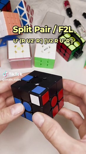 Mastering F2L Split Pair Techniques for Rubik's Cube