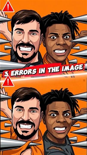 3 Mistakes in the Picture – MrBeast #5! #mrbeast #fun #gameplay