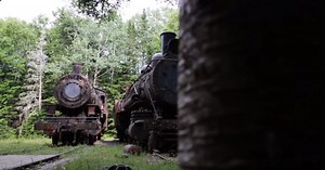 An Eerie Hiking Trail In Maine Leads To Multiple Abandoned Trains