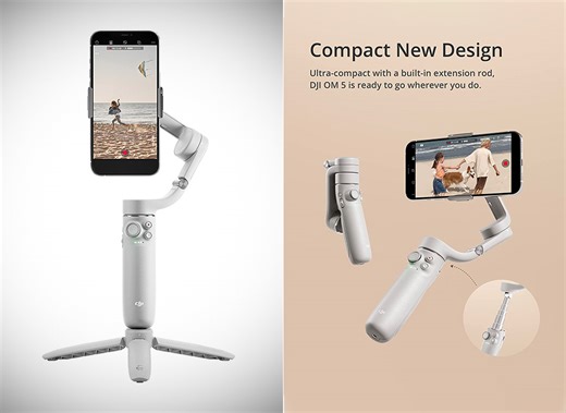Don't Pay $159, Get the DJI OM 5 Smartphone 3-Axis Gimbal Stabilizer for $129 Shipped – Today Only