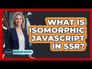 What Is Isomorphic JavaScript in SSR?
