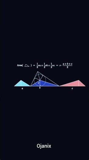 Triangle area formula