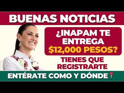 🧓💰 Does the INAPAM program give out 12,000 a month? Watch out! 👀✅