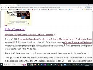 Famous Hispanic Mathematician!