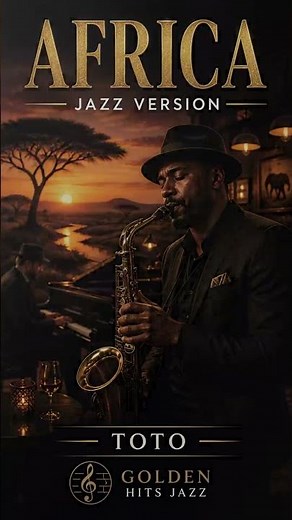 What If Africa Was a Smooth Jazz Classic? 🎷🌅 #jazzversion#africa #totoafrica #toto