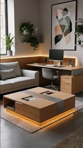 The Ultimate Multi Functional Coffee Table for Small Living Rooms!