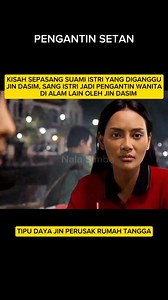 Ariel diganggu sosok yg mirip echa ditempat kerjanya #cuplikanfilm #potonganfilm #alurcerita #horor #pengantinsetan | Nala Simba