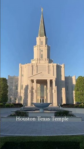 Houston Texas Temple of The Church of Jesus Christ of Latter-day Saints.