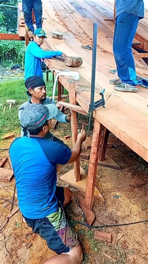 Building Large Wooden Structures! Effective Clamping Tool