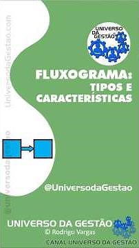 FLOWCHART: TYPES AND CHARACTERISTICS #managementuniverse #flowchart #management #processes