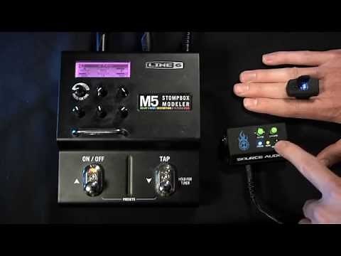 Using Hot Hand 3 from Source Audio with the Line 6 M5